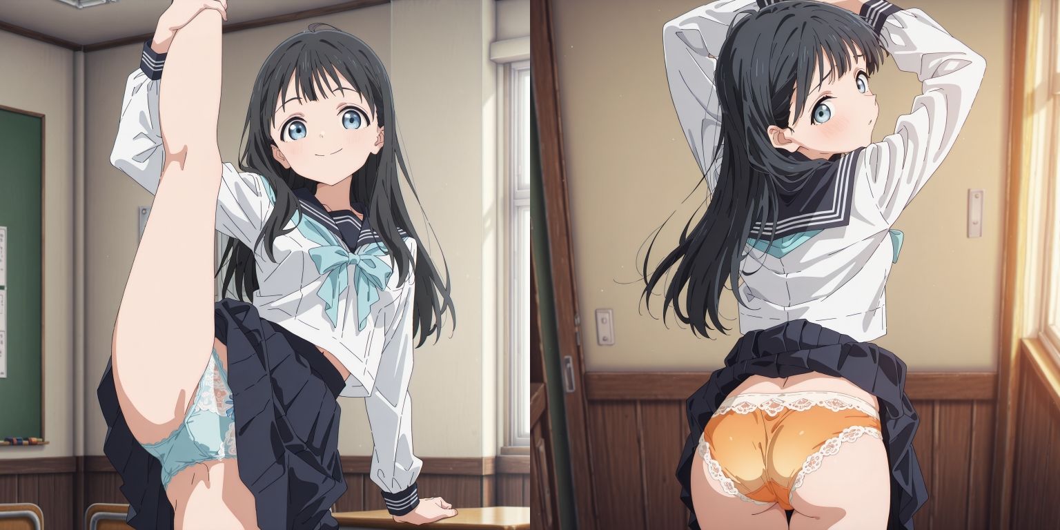 明日ちゃんのパンツ2 画像1