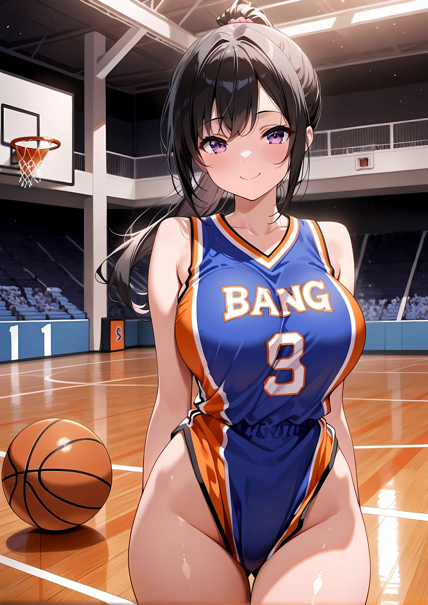 サンプル画像1:試合後の秘密のご褒美(ルセット) [d_627307]