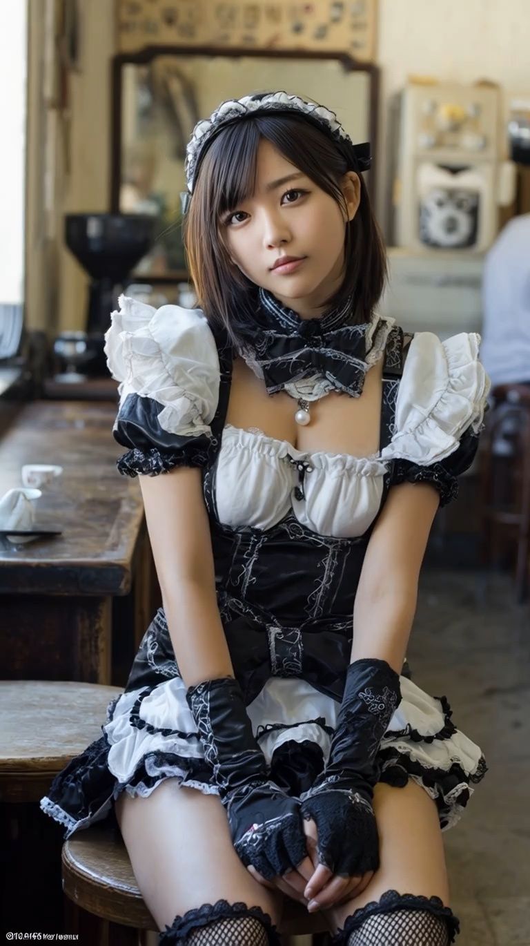 サンプル画像1:メイドのパンツが見たい！(てるら) [d_627322]