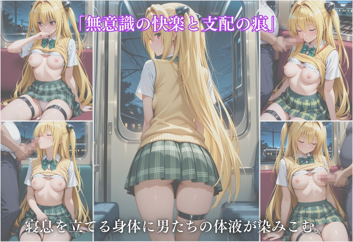 サンプル画像4:電車痴●『痴●to LOVEる』〜金色の闇編〜(Haru) [d_627348]