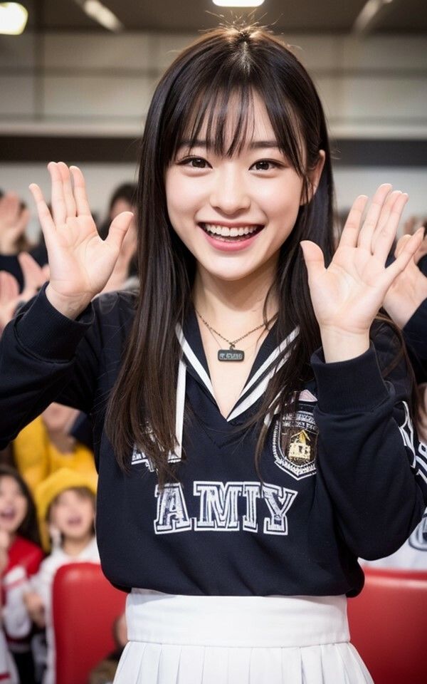 サンプル画像2:陽キャなJK(AIパラダイス出版) [d_627371]