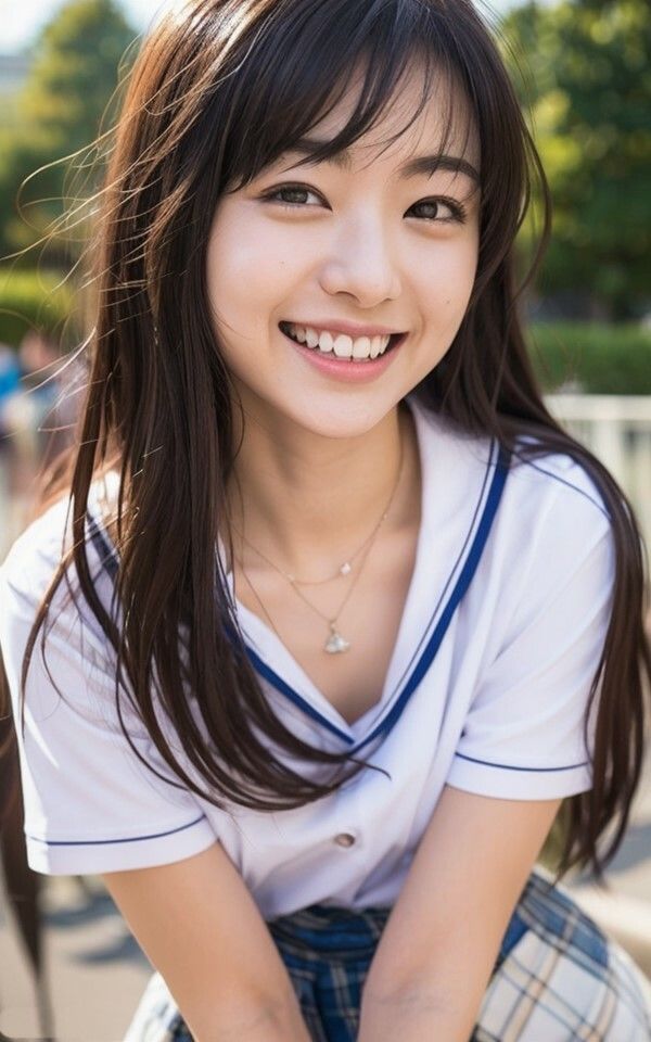 サンプル画像3:陽キャなJK(AIパラダイス出版) [d_627371]