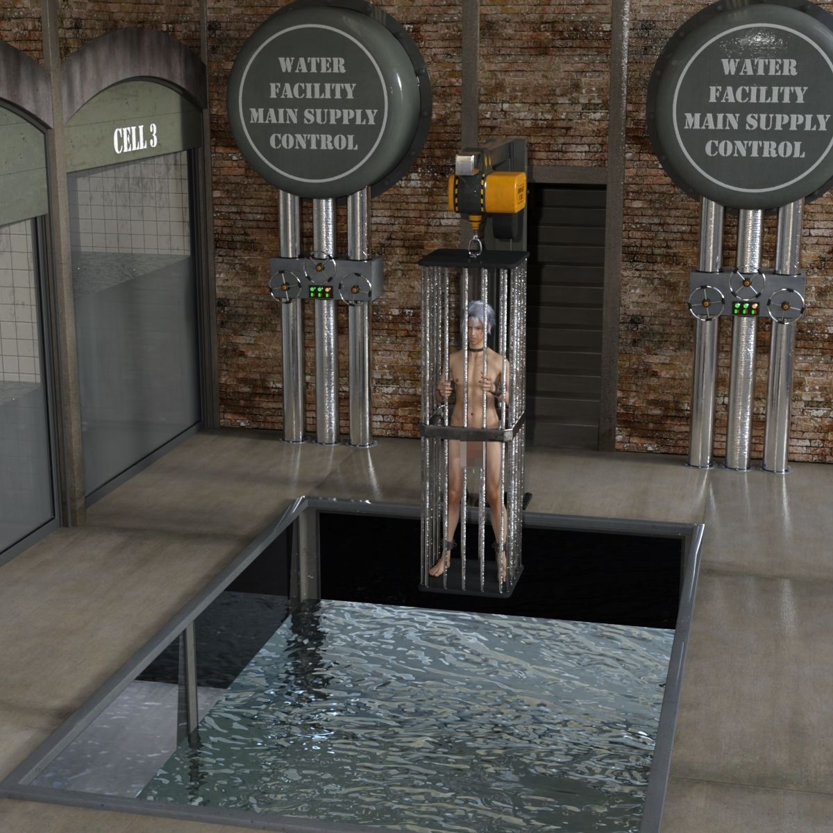 シャウの浣腸プール部屋2_2