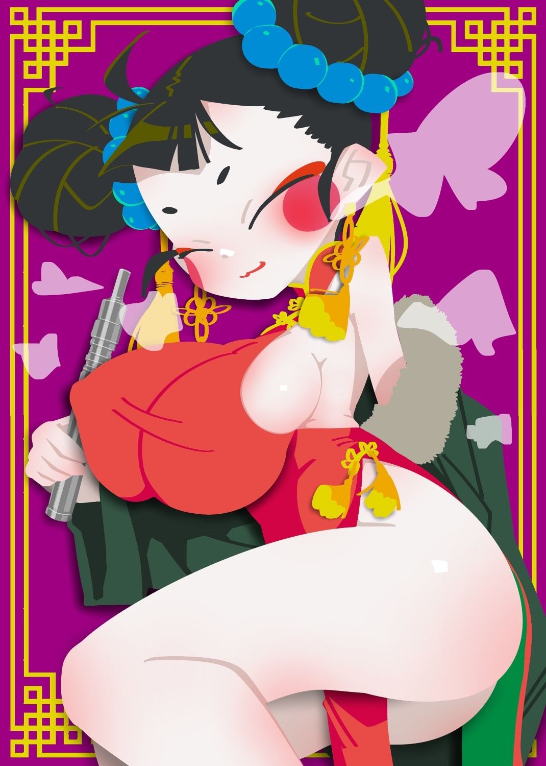 サンプル画像2:チャイナタウンミートgifCG集2025年6月号(一ドル硬貨) [d_627491]