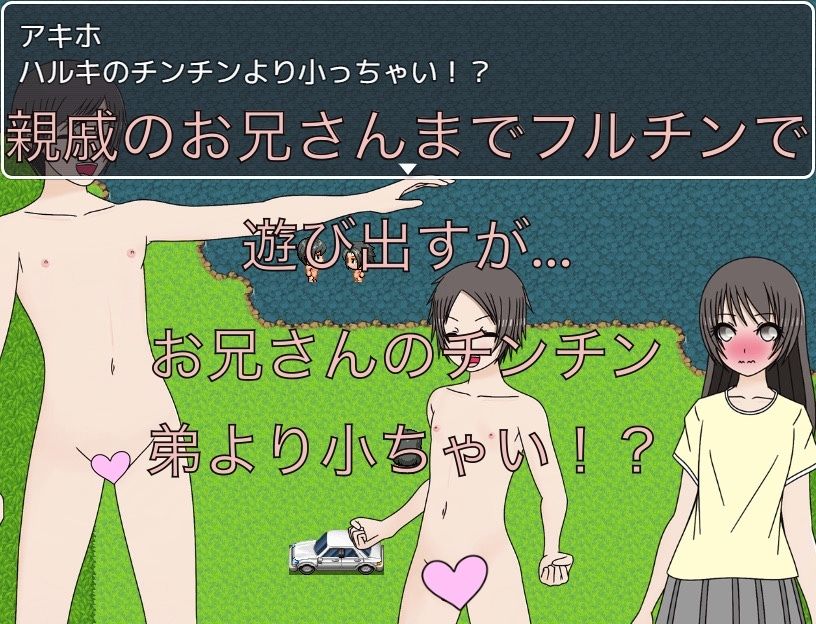 親戚のお兄さんのチンチン 弟より小っちゃ〜い_3