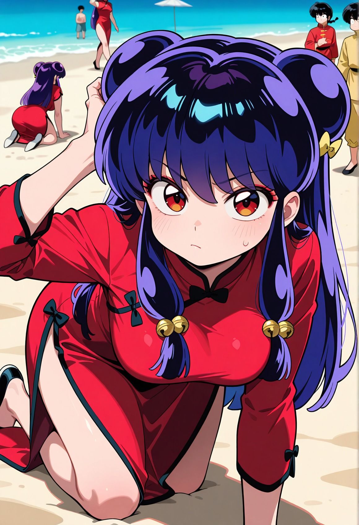 サンプル画像2:魅惑の中華娘 -シャンプー-(にくにんラーメン) [d_627561]