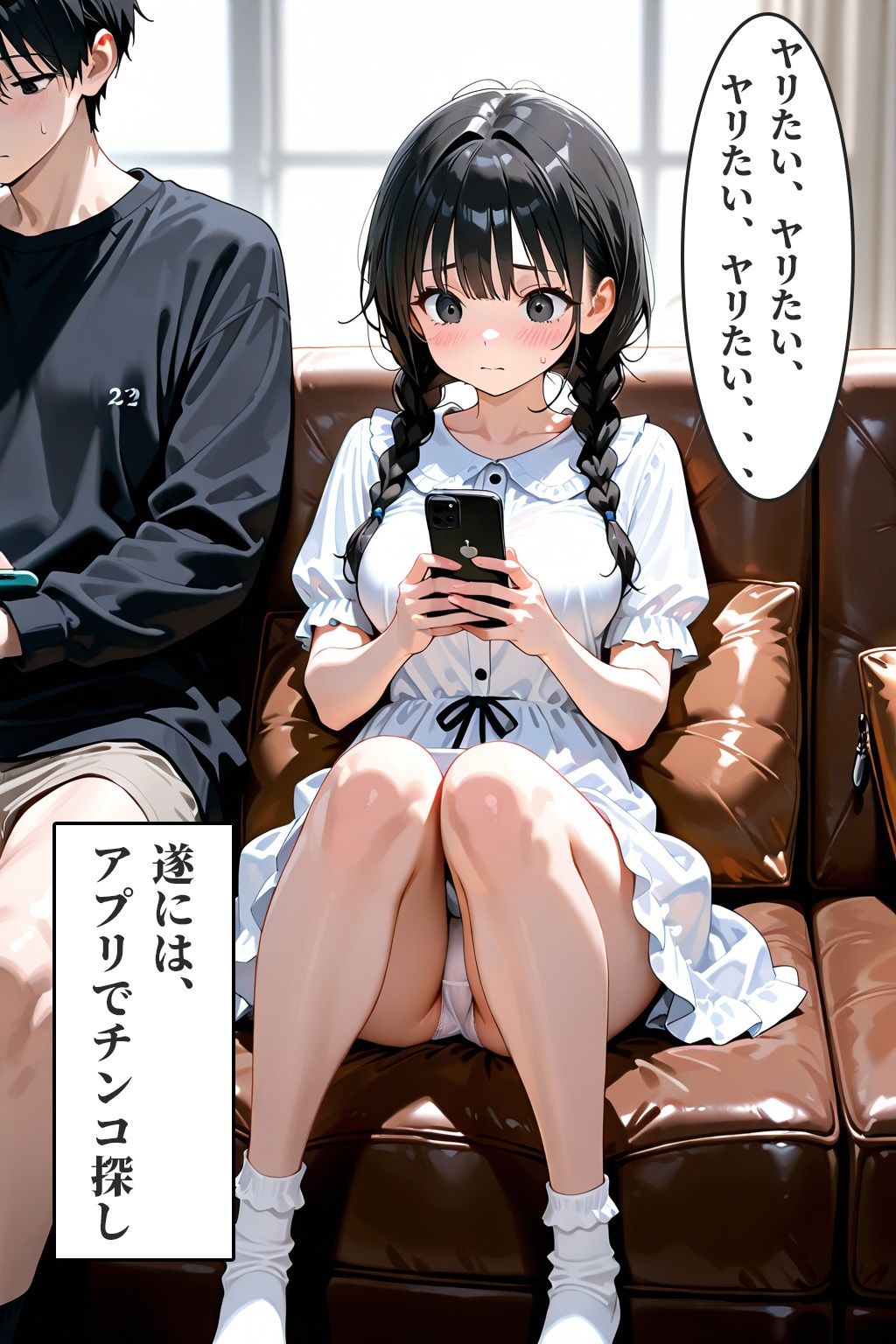 サンプル画像2:女子校で清楚系の真面目なヤツほど、男遊びやめられなくておマンコしまくってる(タオぱいぱい) [d_627572]