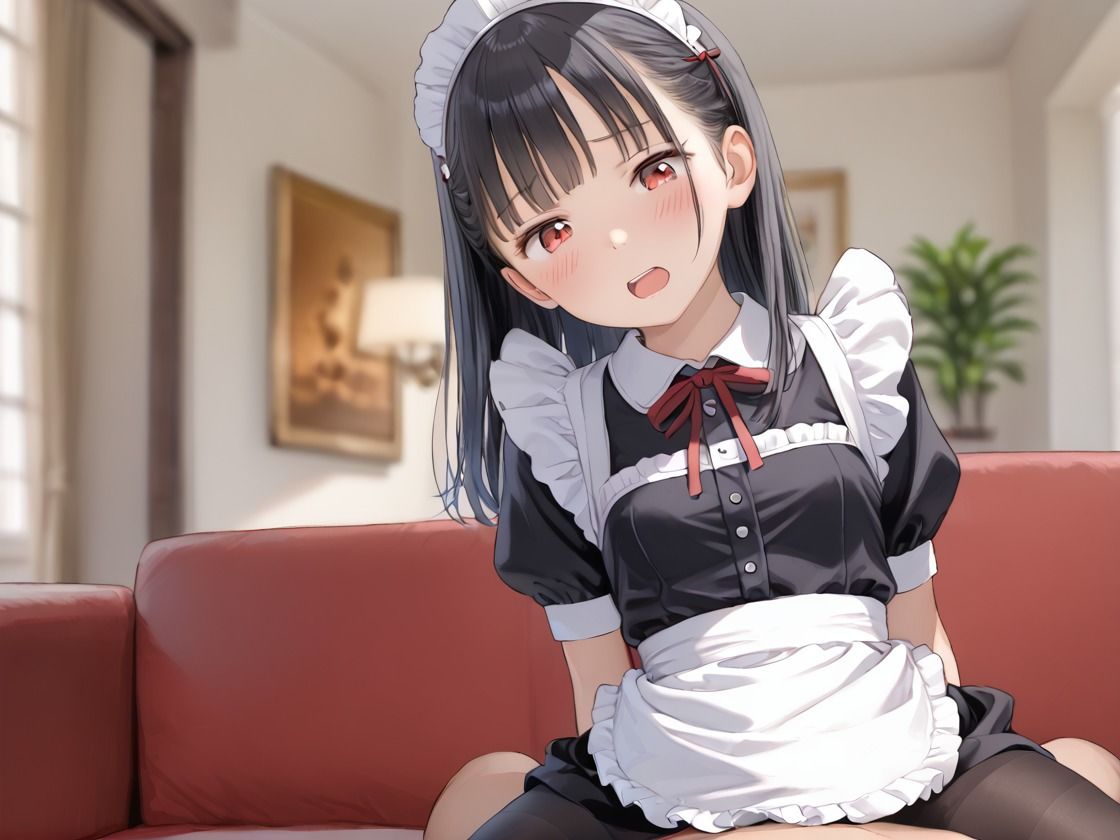 見て  挿れて  つるぺた少女の日常  〜ツンデレメイドちゃんのご奉仕タイム〜 画像5