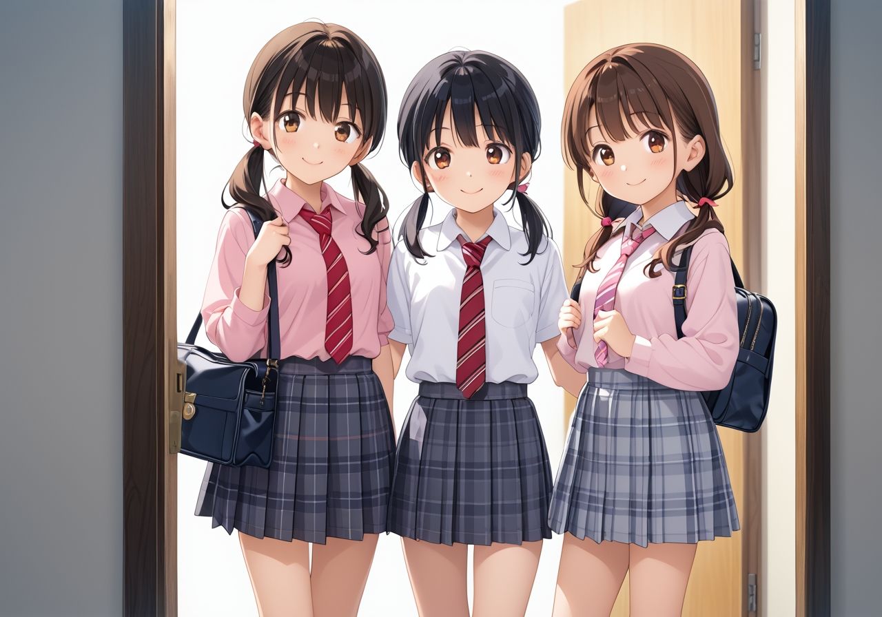 サンプル画像2:性奉仕女子校生ハーレム(生ハメ帝国) [d_627742]