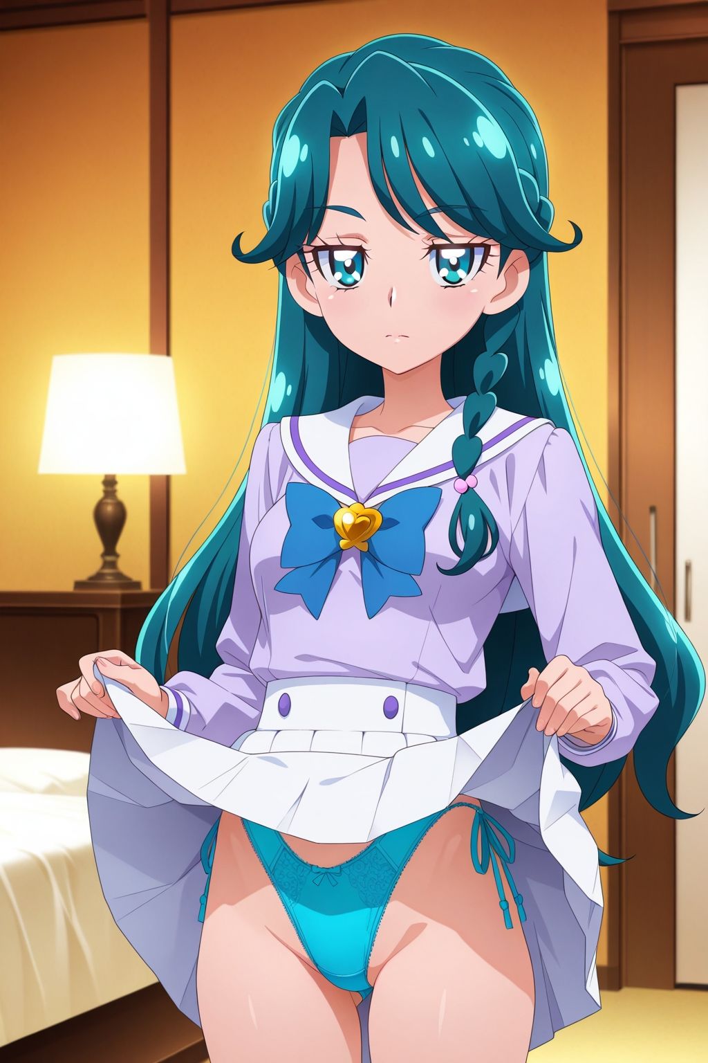 サンプル画像1:み〇みちゃんこんばんわ(アイジーン) [d_627801]