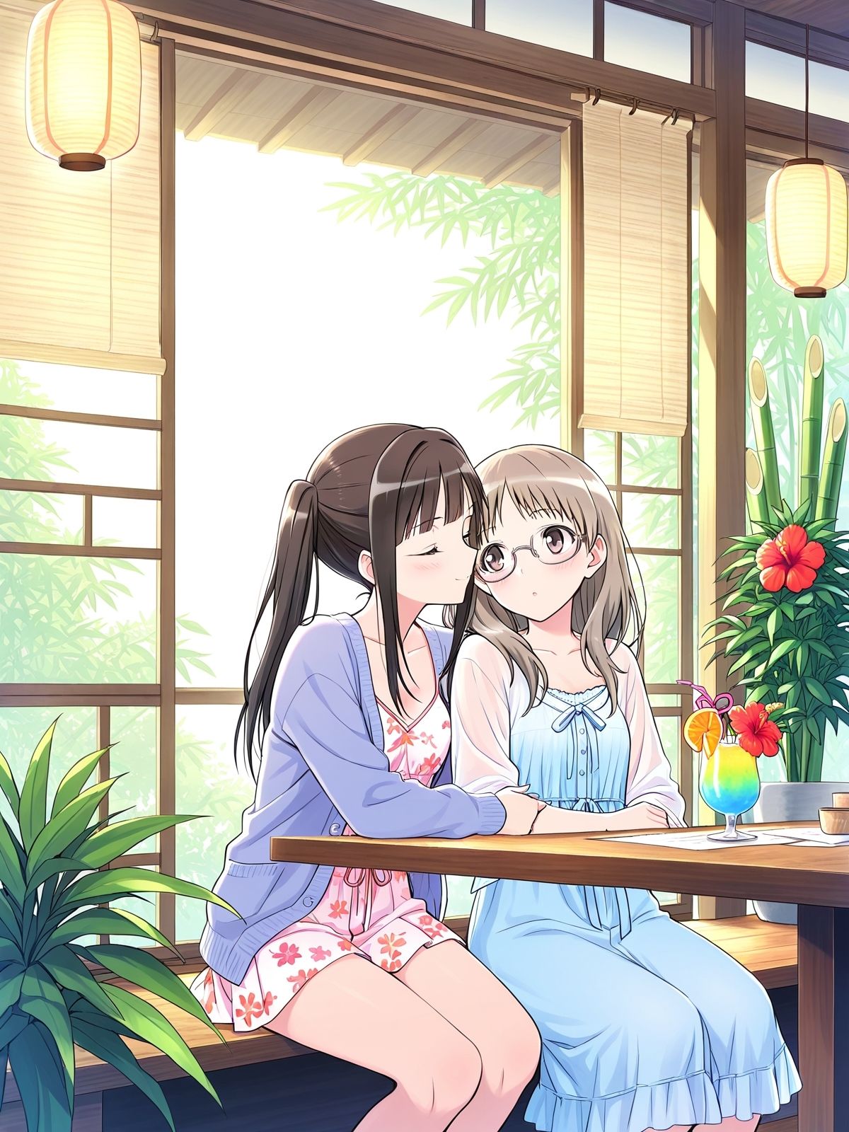 サンプル画像5:二人は仲良し(妄想無謀クリニック) [d_627852]