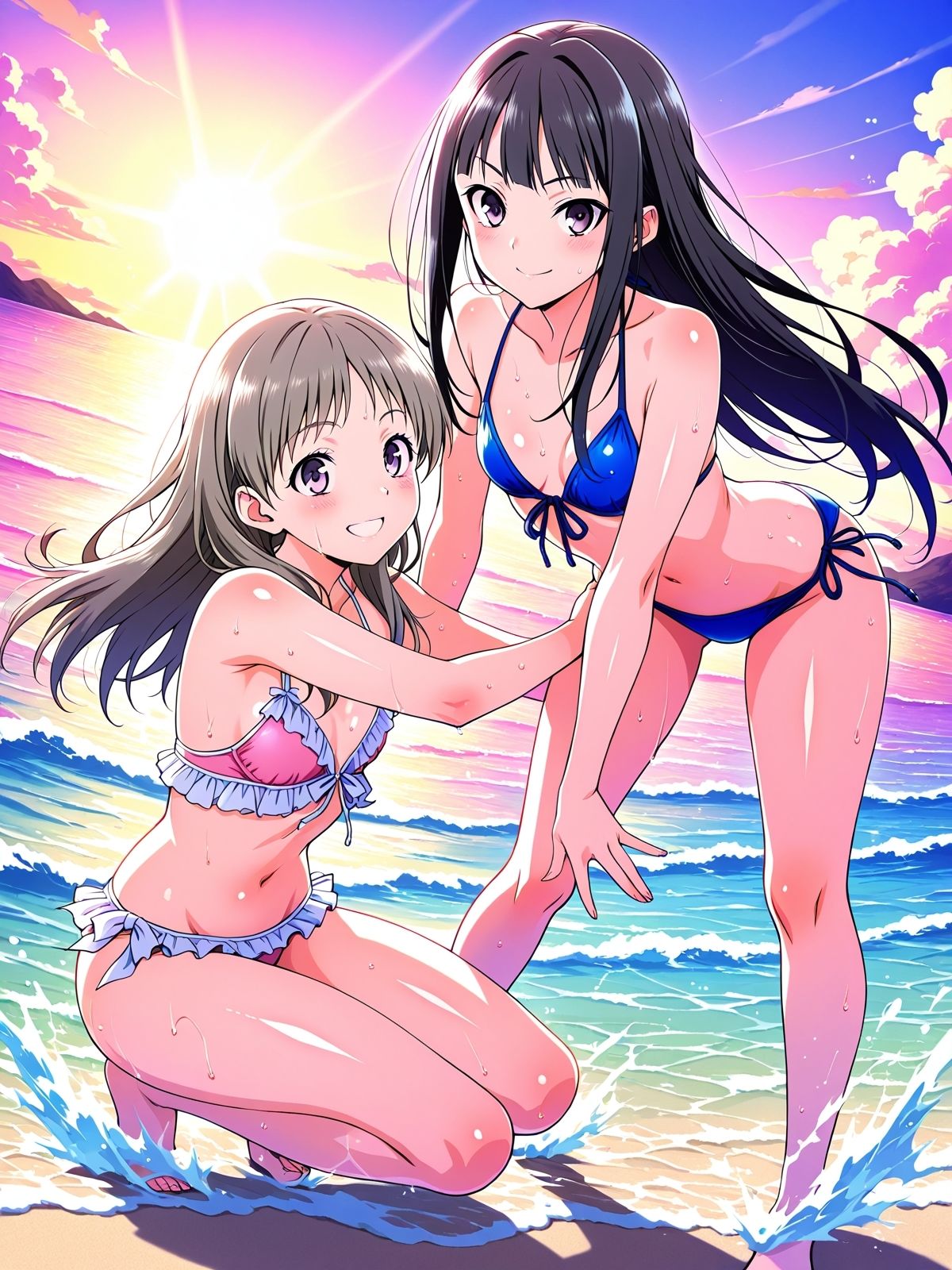 サンプル画像6:二人は仲良し(妄想無謀クリニック) [d_627852]