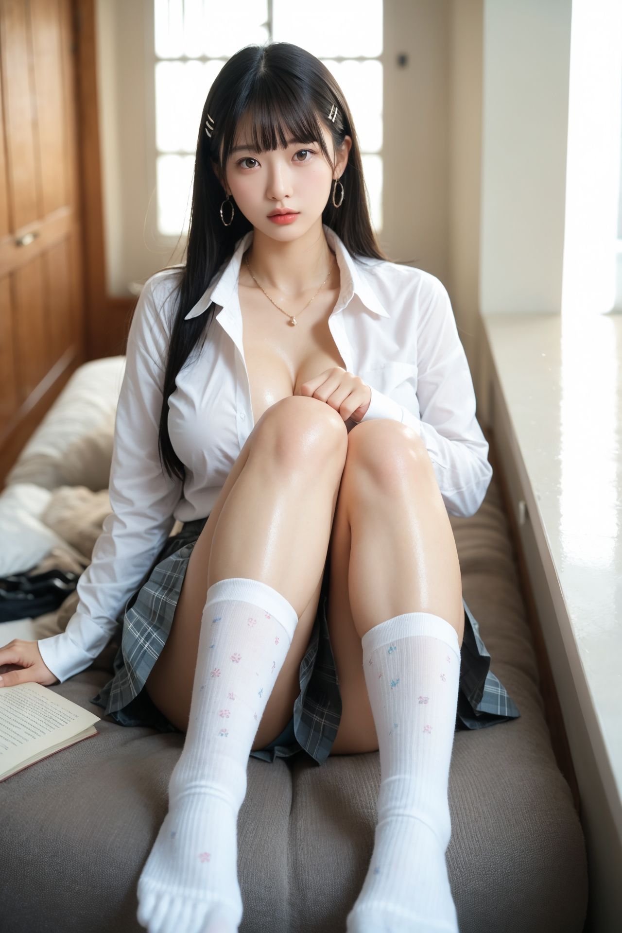 サンプル画像2:pony school uniform07，(miyochinAI) [d_627895]