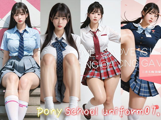 pony school uniform07,【miyochinAI】