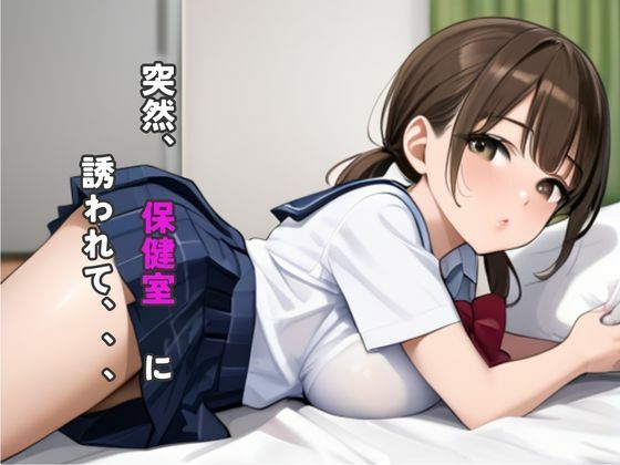 先生っ保健室で巨乳の教え子とイケナイ関係 画像2