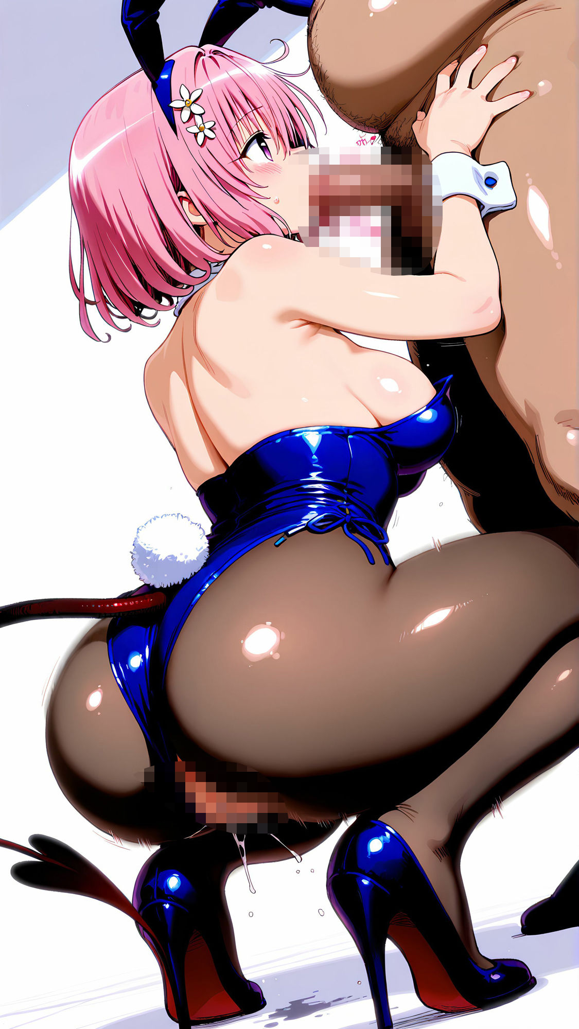 サンプル画像2:絶倫オジサンがバニーガールを食い荒らしまくって無責任膣内出し！  モ〇・ベリア・デビルーク編(タラノメクラブ) [d_627973]