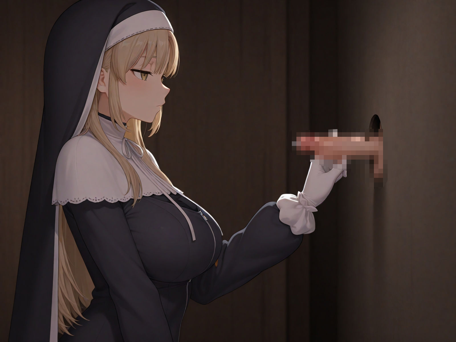 サンプル画像2:シスター・〇レア＃3(Aitester2) [d_627992]