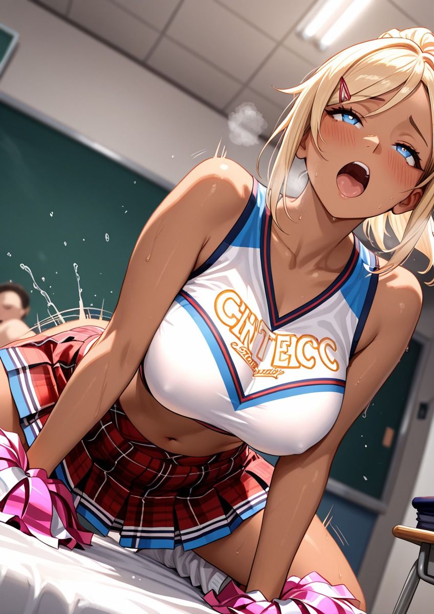 ビッチな黒ギャルアヘ顔セックス 画像9