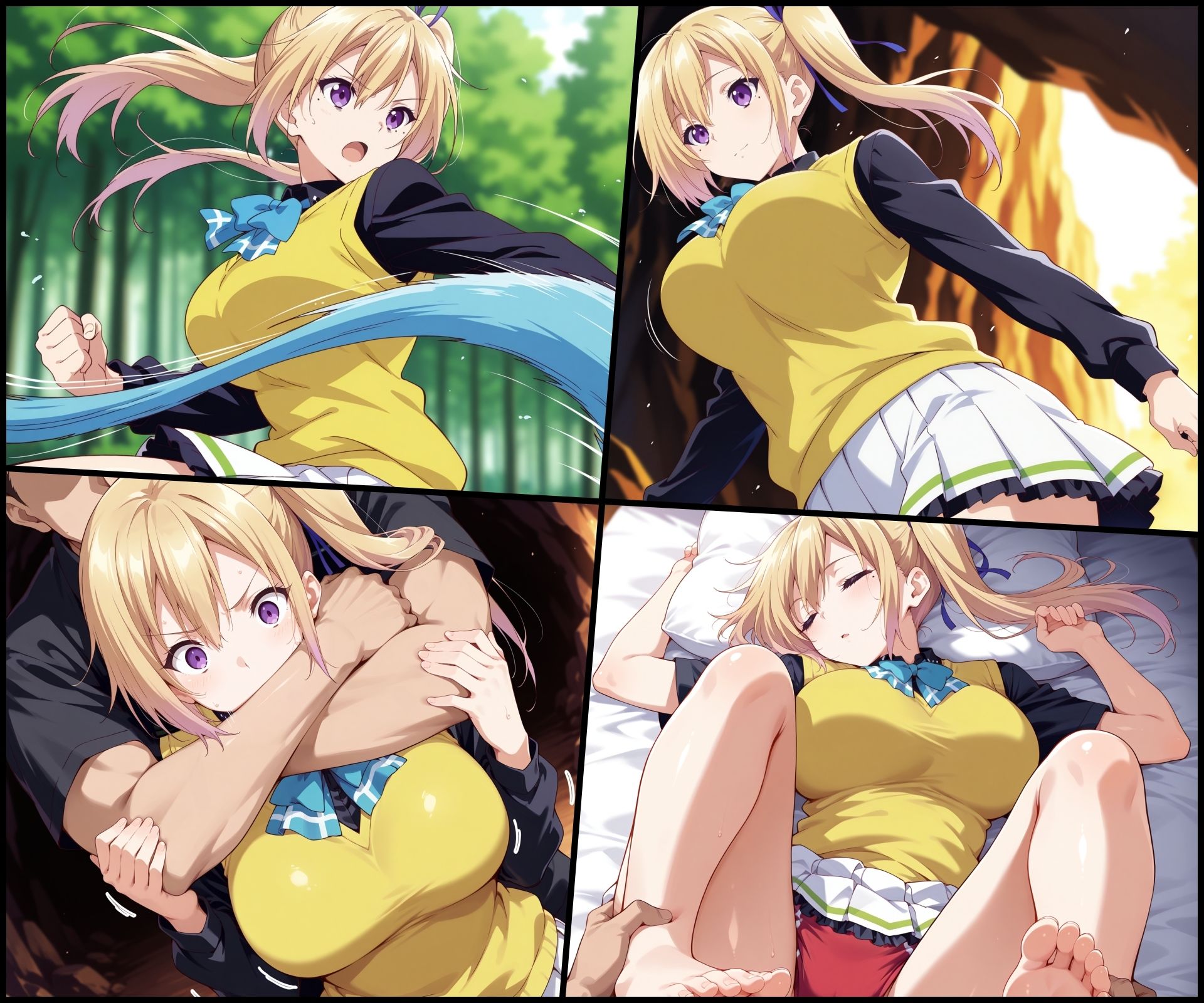 サンプル画像1:無慈悲なファントムワールド(ぺんてるぼーにあ) [d_628045]