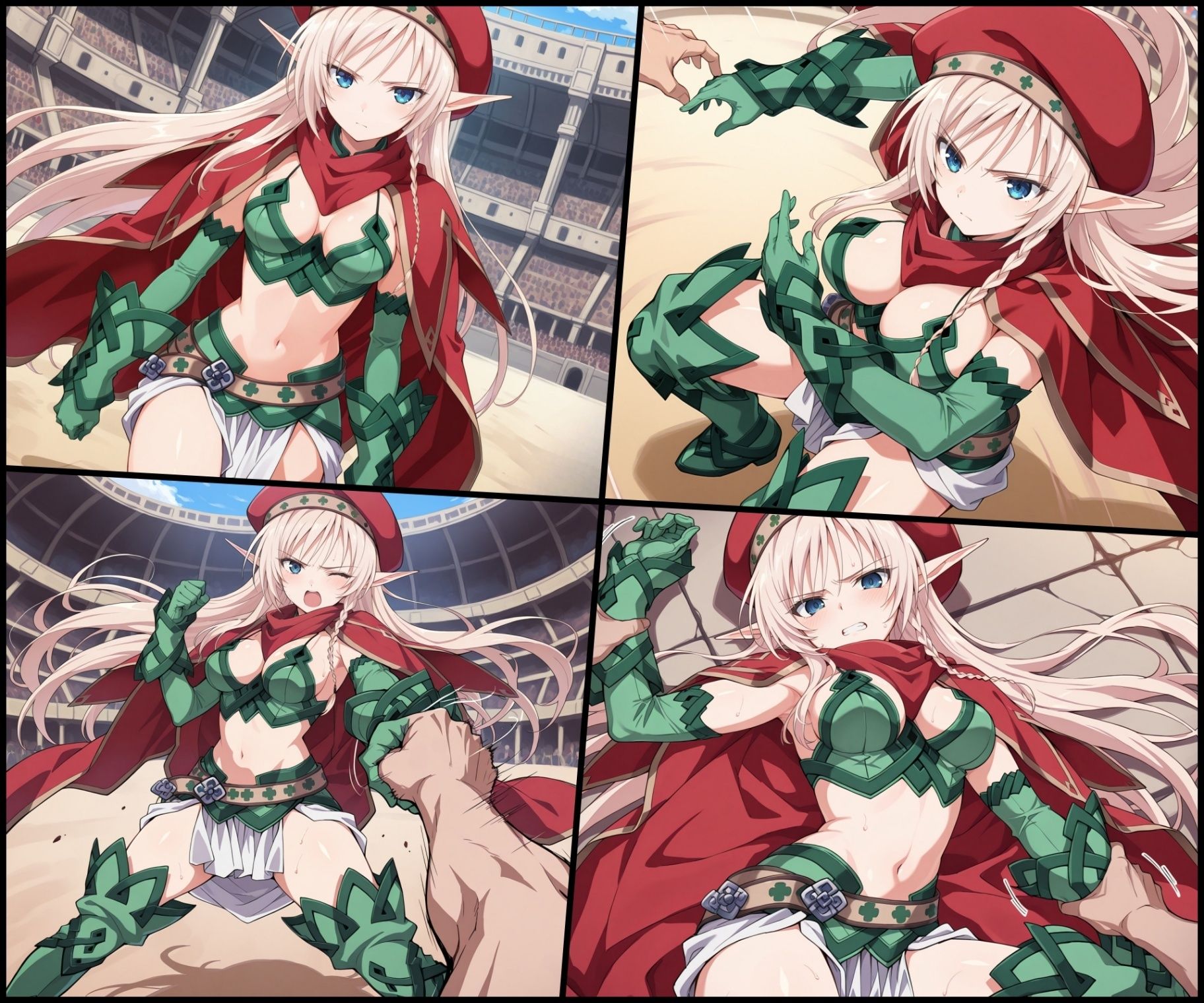 サンプル画像1:闇闘技場(ぺんてるぼーにあ) [d_628055]