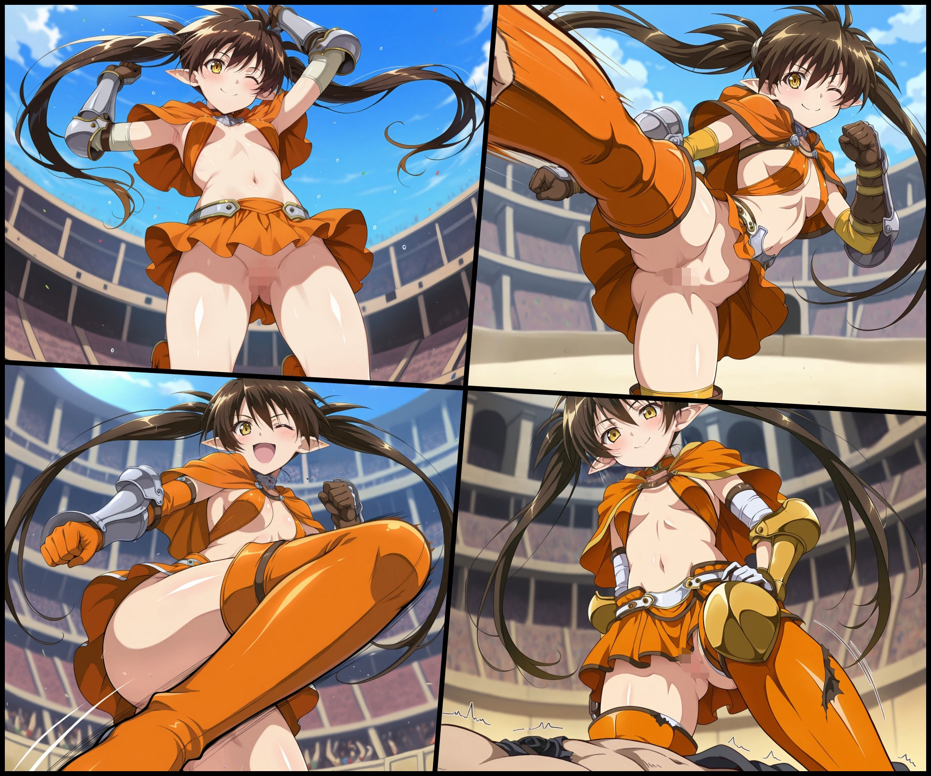 サンプル画像1:闇闘技場 ノワ編(ぺんてるぼーにあ) [d_628060]