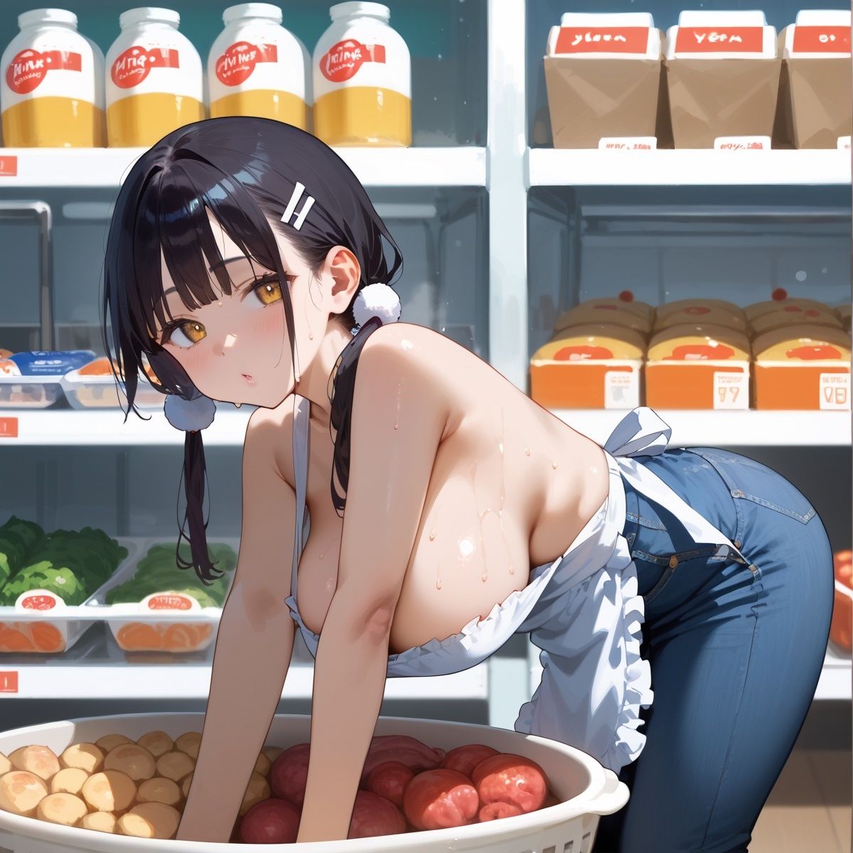 サンプル画像1:真夜中のスーパー4【美麗画像200枚！】(性服マニア) [d_628111]