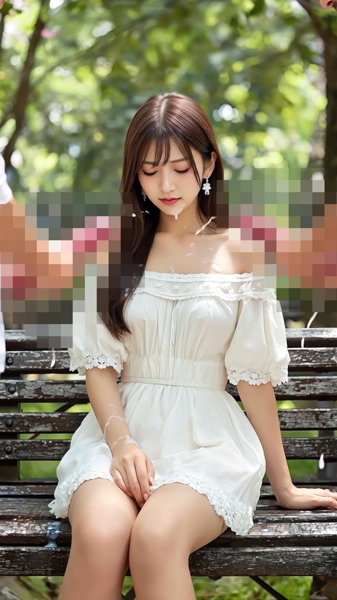 公園美女にぶっかけてみた 画像9