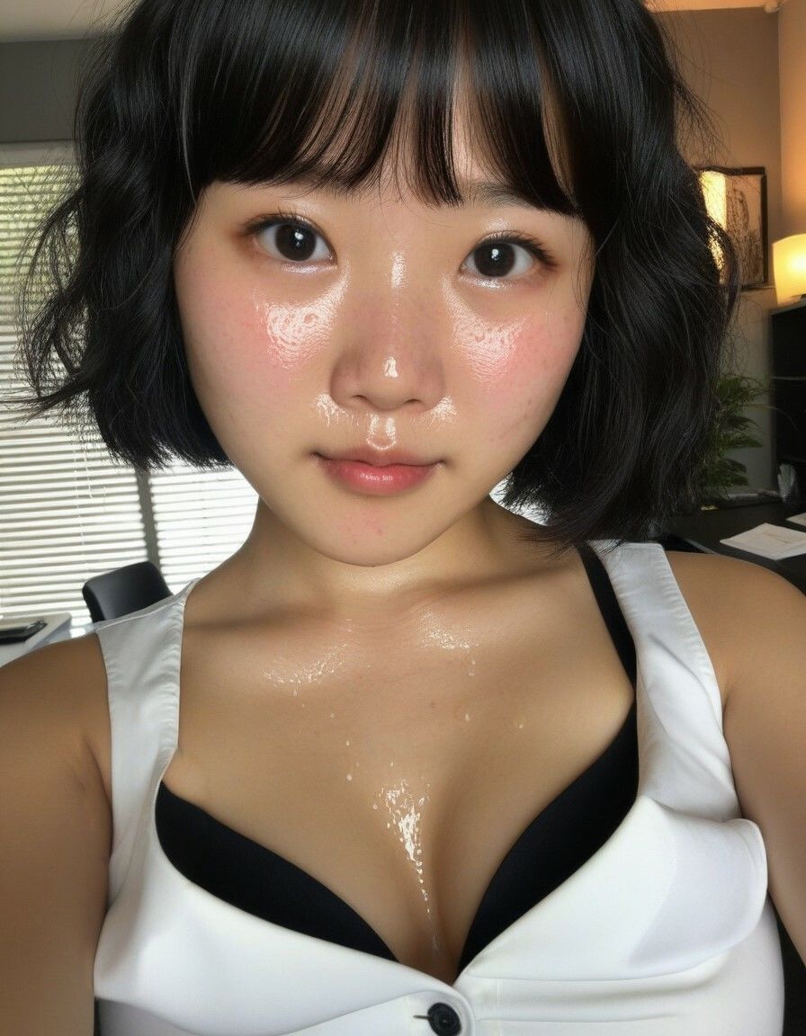 サンプル画像4:汗だくでちょっとブスな彼女(最近肩こってる) [d_628147]