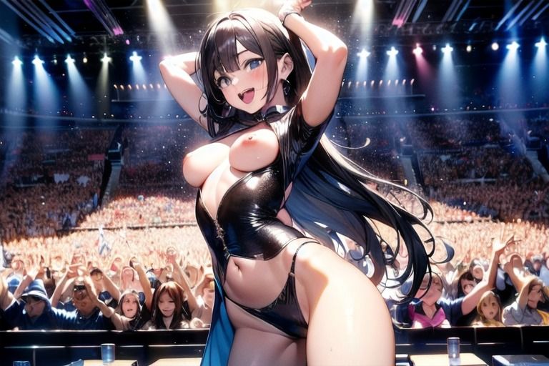 サンプル画像4:ストリップショーをする女の子達！1(はるはるぽん) [d_628150]