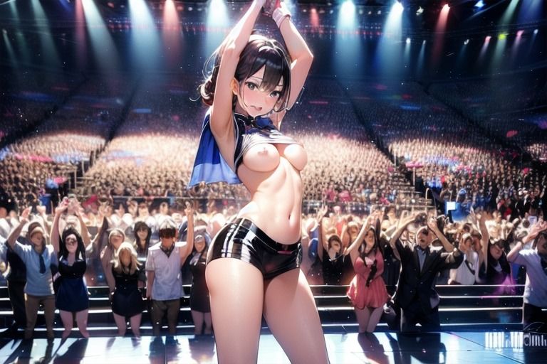 サンプル画像1:ストリップショーをする女の子達！2(はるはるぽん) [d_628155]