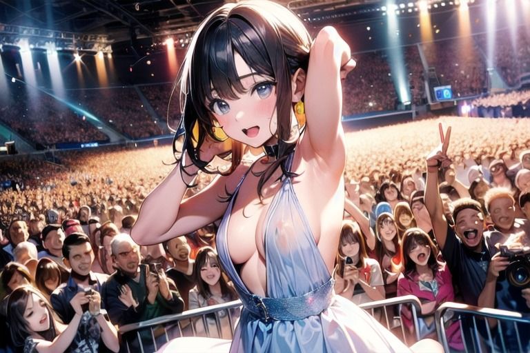 サンプル画像3:ストリップショーをする女の子達！3(はるはるぽん) [d_628159]