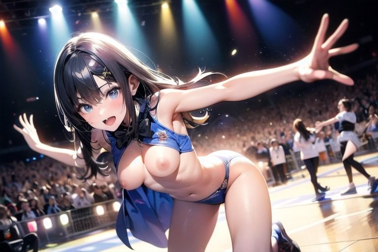 サンプル画像2:ストリップショーをする女の子達！4(はるはるぽん) [d_628163]