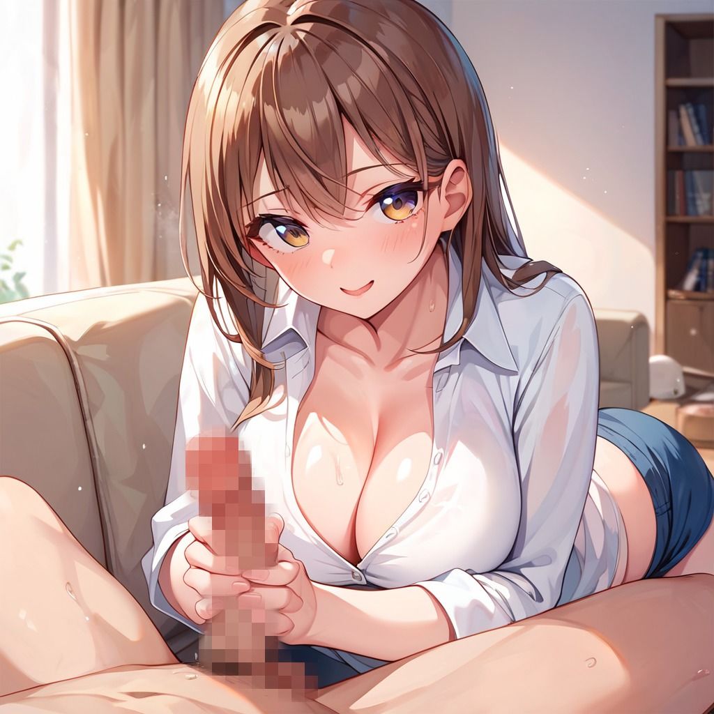 サンプル画像2:痴女の誘惑で  やりたい放題(ぷるふわ) [d_628296]