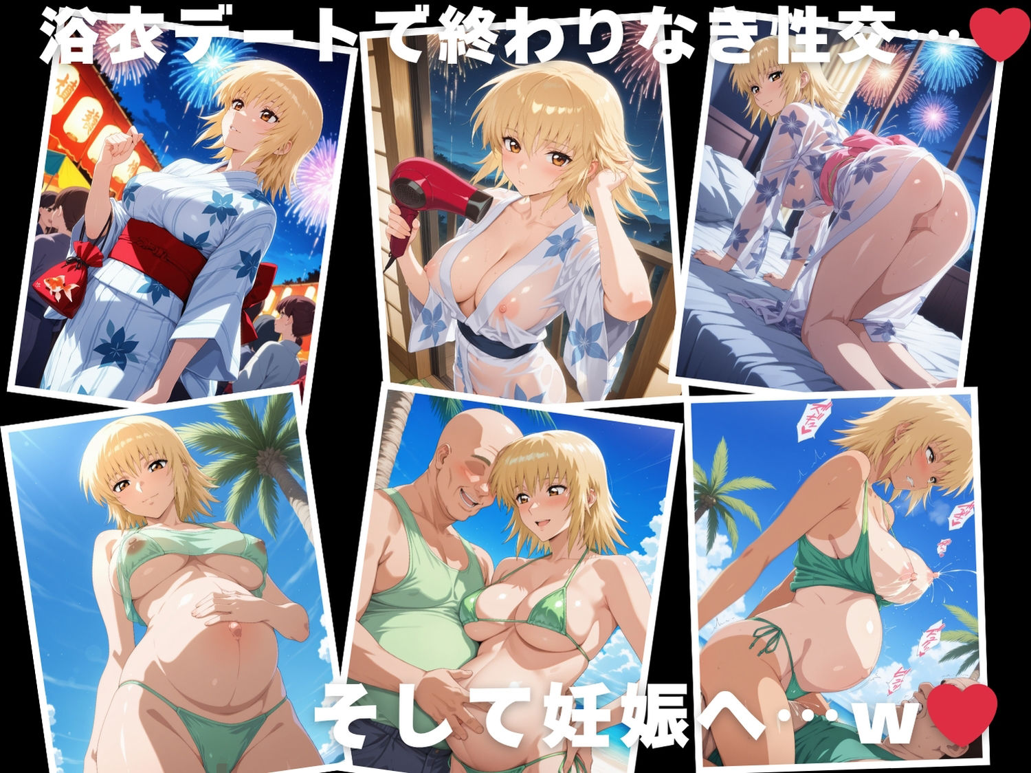 【催◯・水着・妊娠】カガリ・ユ●・ア●ハ 画像10