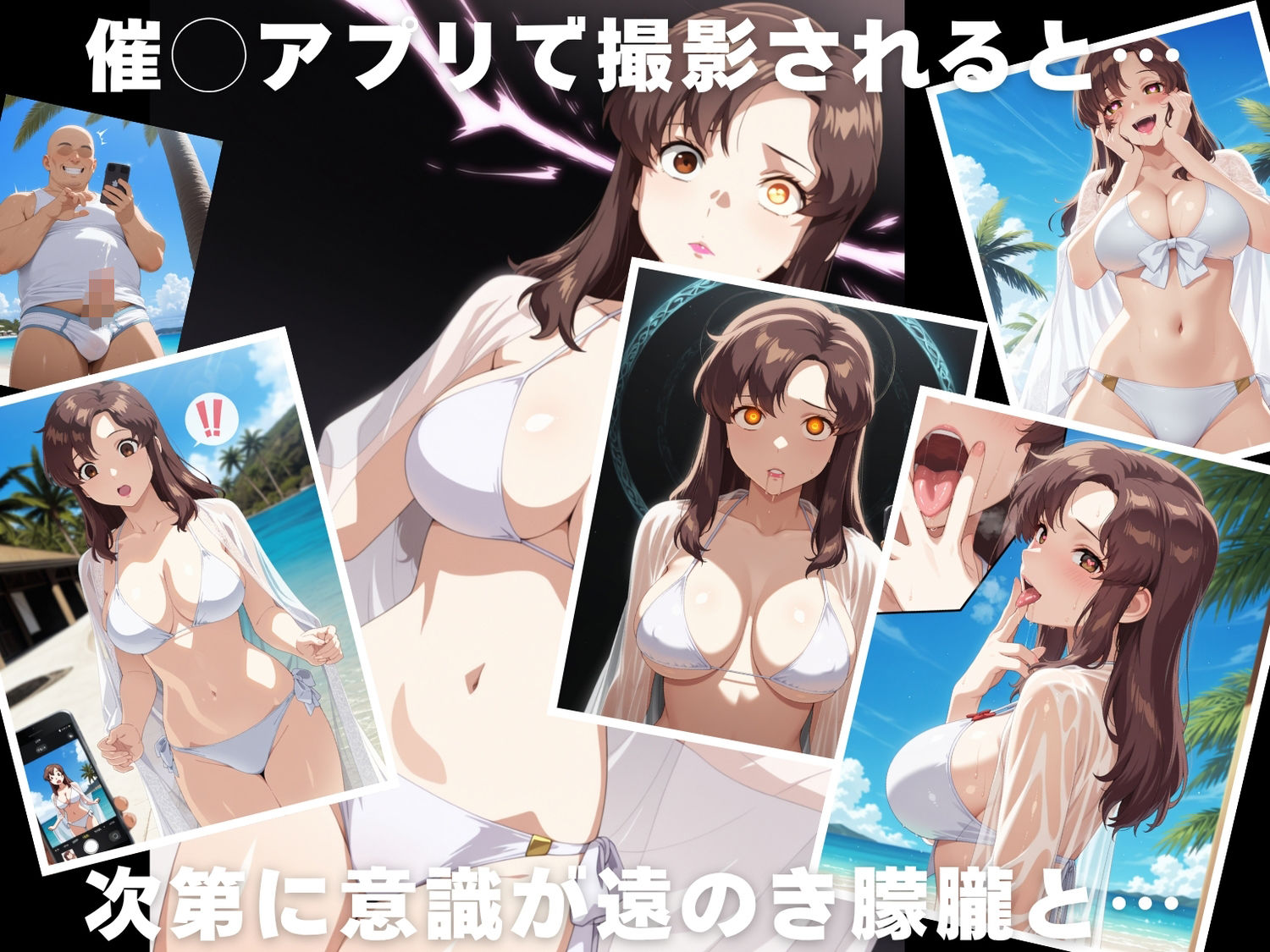 【催◯・水着・妊娠】マリ●ー・ラミ●ス 画像2