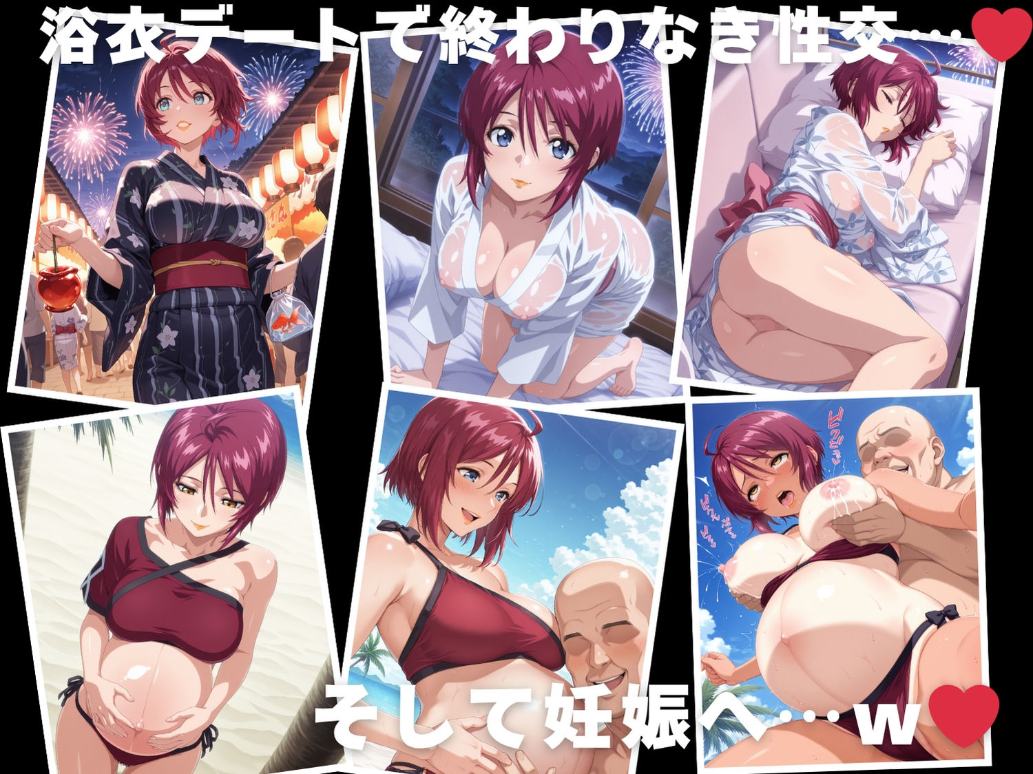 【催◯・水着・妊娠】ルナマ●ア・ホ●ク 画像10