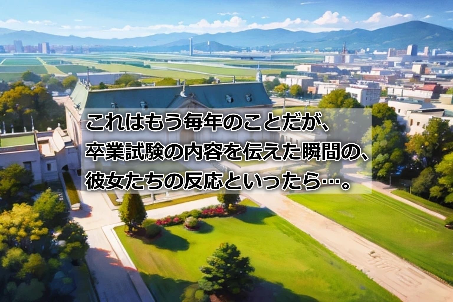 サンプル画像1:今年のメイド養成機関の卒業試験が夜のご奉仕だった件(くまとねこ屋) [d_628423]