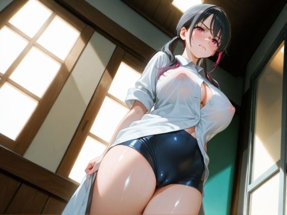 サンプル画像2:強気に文句を言いながらもエロい身体が反応してNTRれる性育実習の本(ぷりん工房) [d_628485]