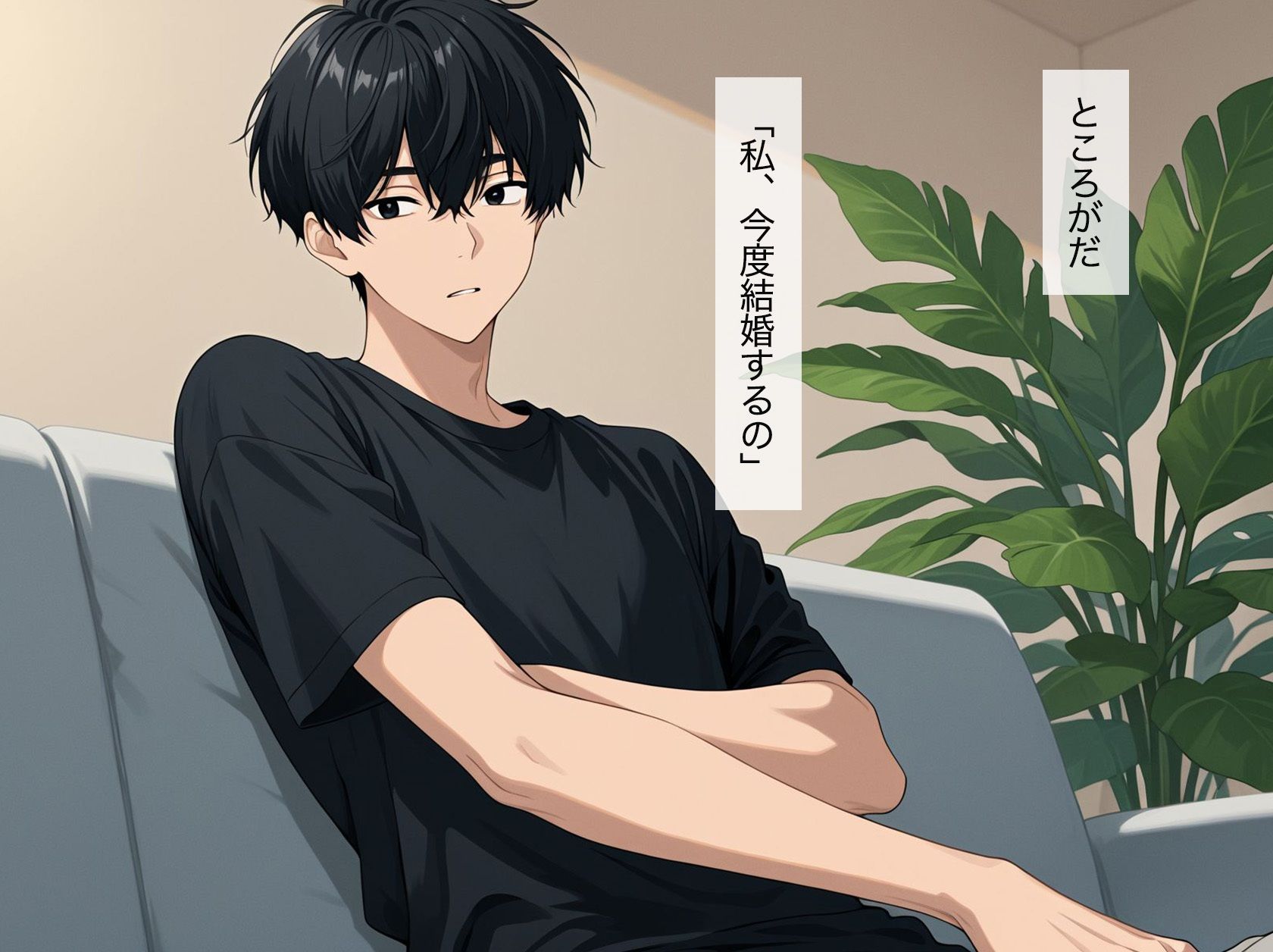 サンプル画像3:colling ー彼女からの電話ー(ぴんくのびきに) [d_628493]