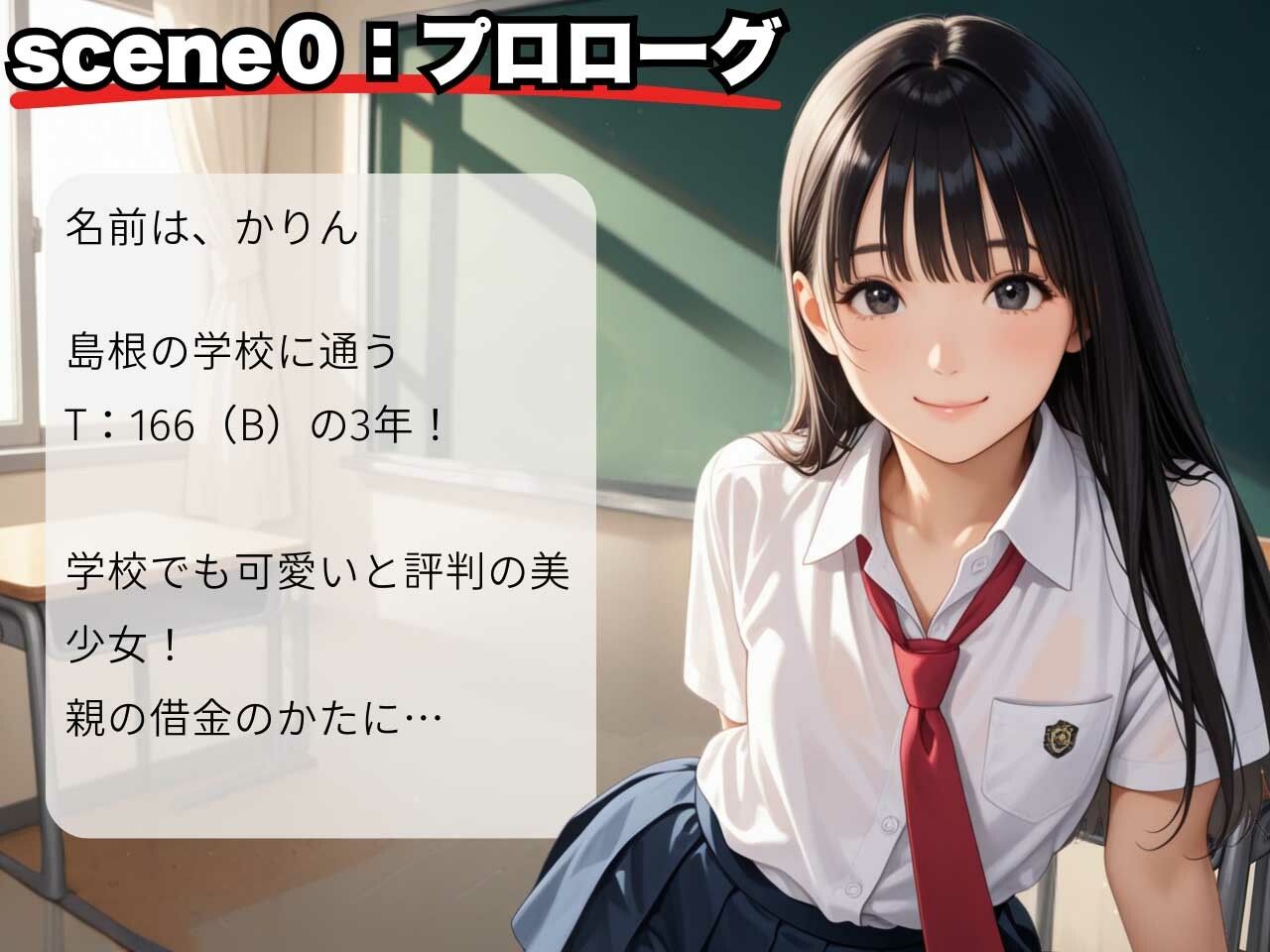 サンプル画像2:【快楽堕ち】女子校生を拘束監禁！借金のかたに彼氏専用まんこ貫通！(制服物語) [d_628544]