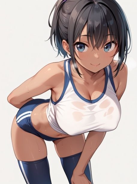 陸上少女に無理矢理セックスしたら簡単に快楽堕ちした 画像1