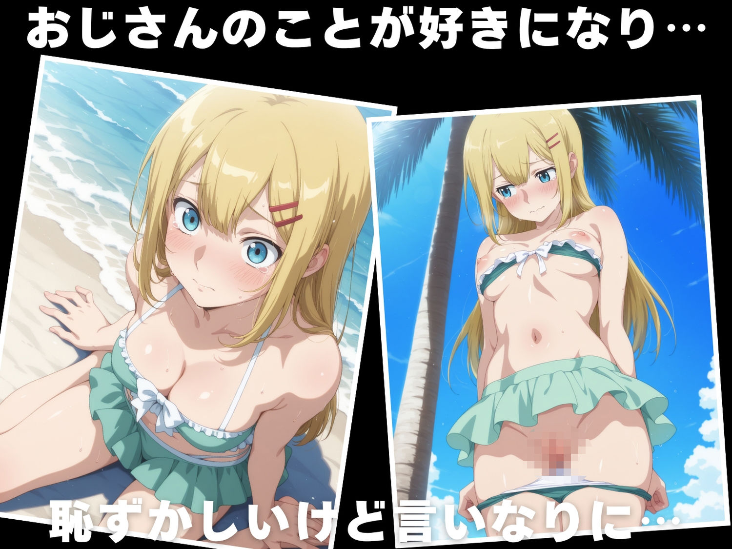 【催◯・水着・妊娠】ル●ス・ハレヴ● サンプル3