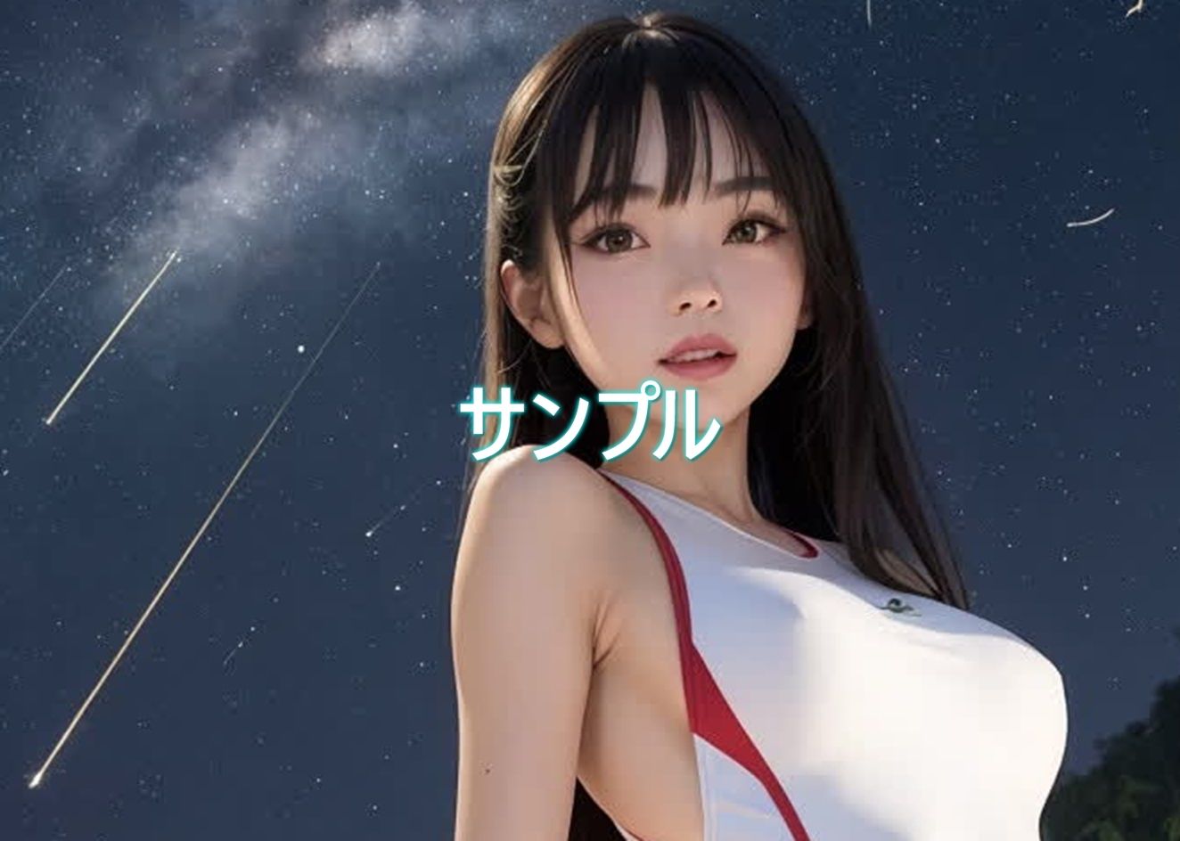 サンプル画像2:日々是競泳水着の彼女【7月】(バスターデュエル) [d_628756]