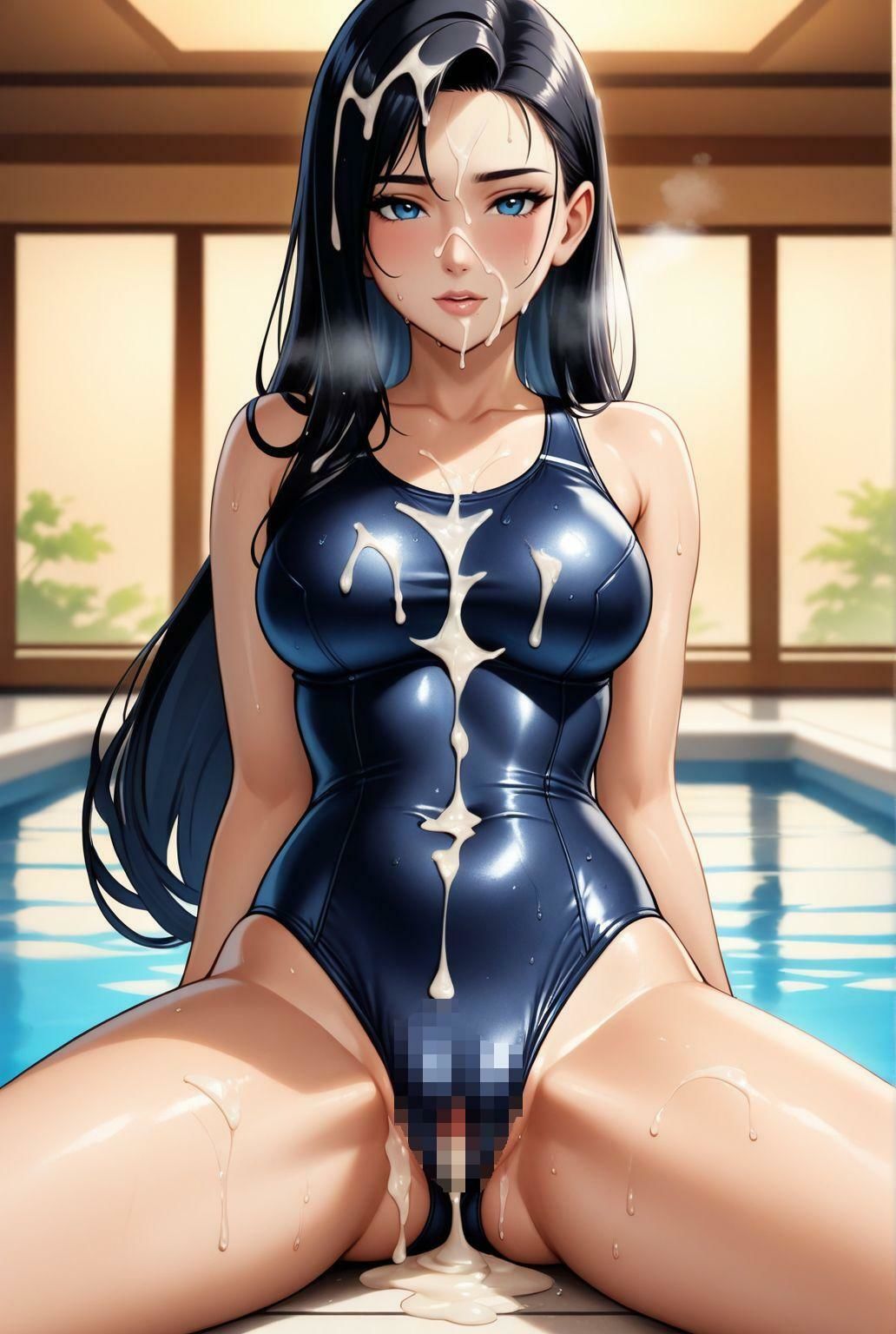 しっとり濡れる若熟女人妻 プールサイドで囁く欲情 画像10