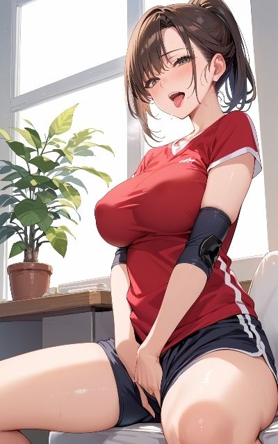 人妻アスリートのエロエロトレーニング 画像2