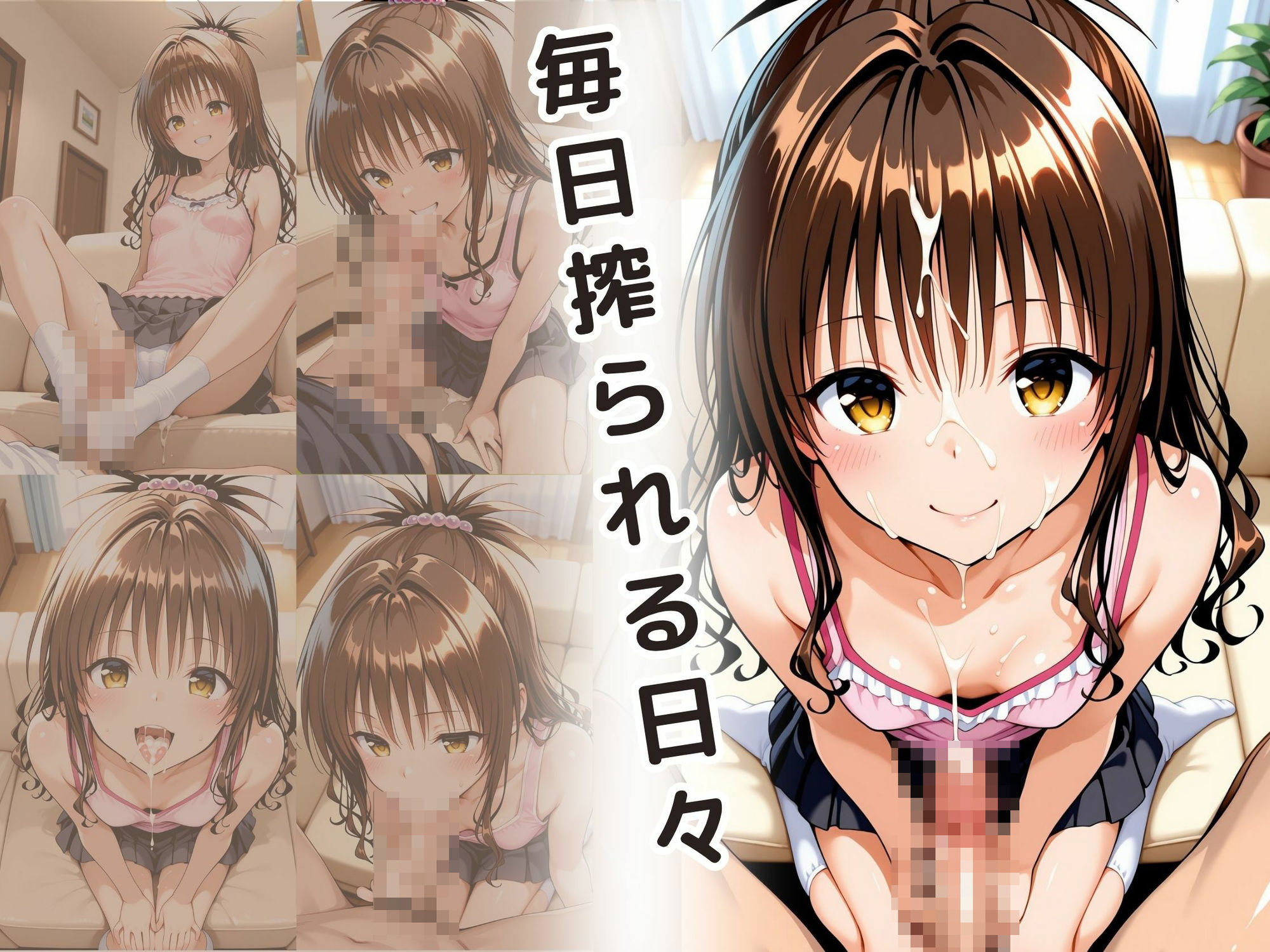 僕が彼女とSEXしないようにいつもヌイてくる妹  結〇美柑6