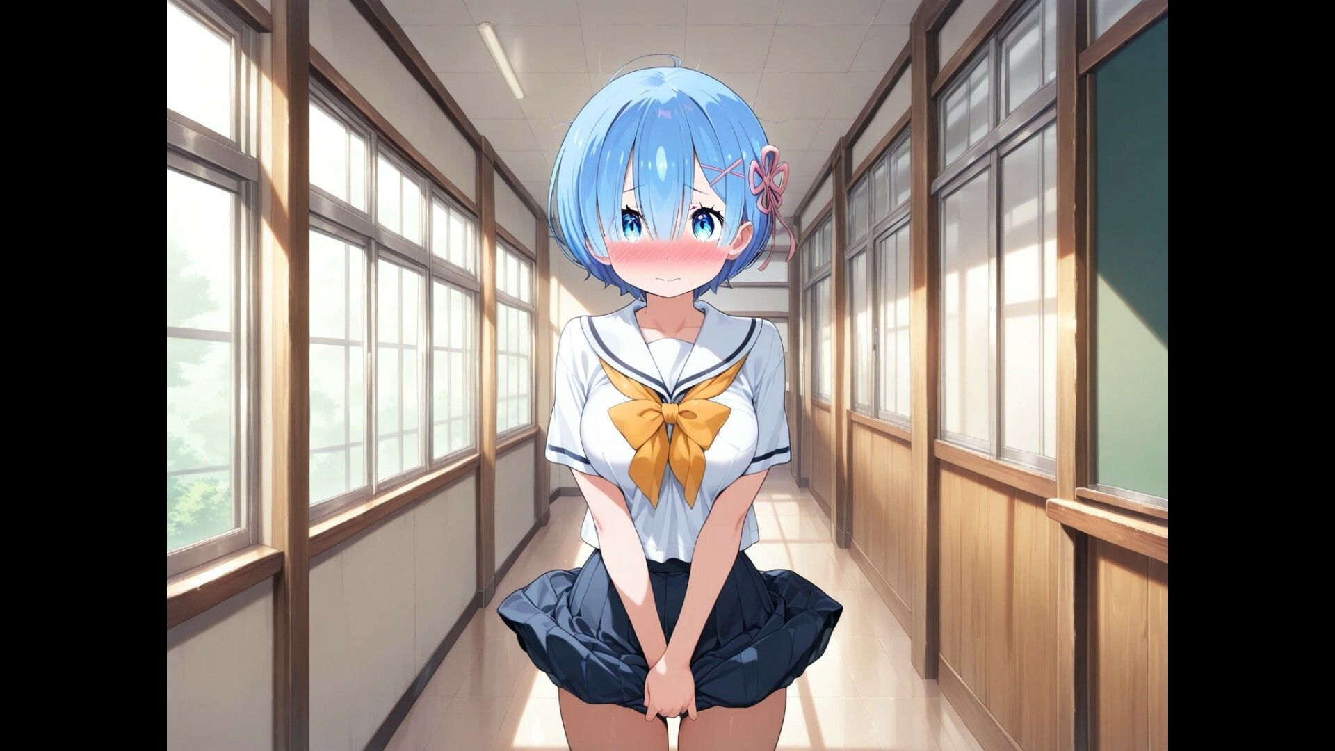 サンプル画像1:レ〇と学校の保健室でラブラブHからの家でもラブラブHイラスト集(幻創機関) [d_628970]