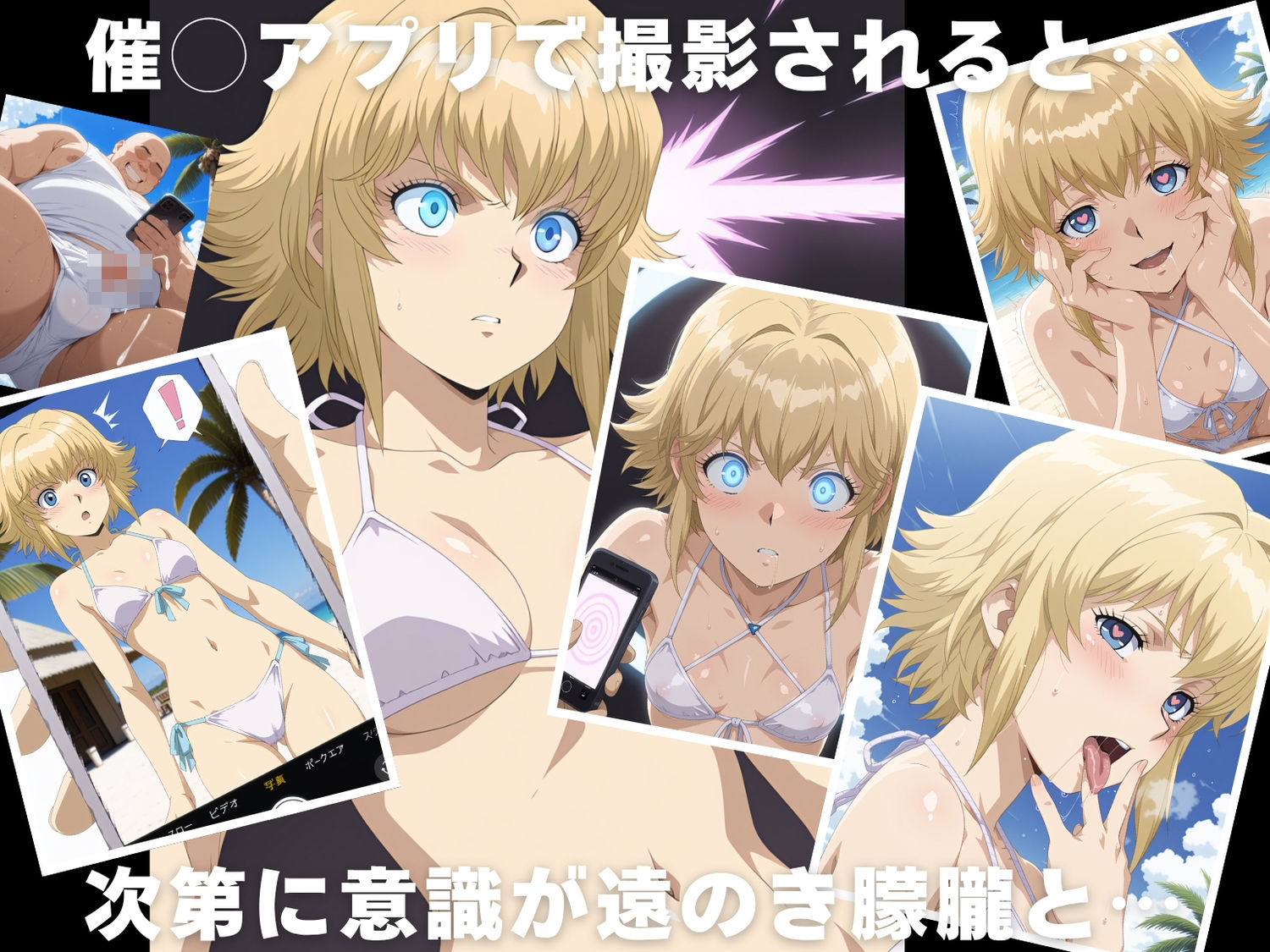 サンプル画像2:【催◯・水着・妊娠】リ●ア・フロ●ベール(ラグナ☆フレーム) [d_628972]