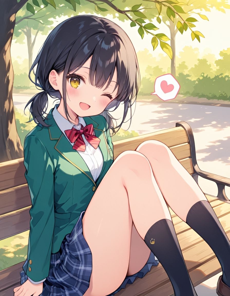 黒髪彼女の日常 vol.4｜制服のまま、シーツの奥で。