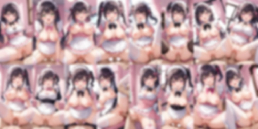 サンプル画像4:ご奉仕ピンクメイドとエッチ【500枚】(女子高生) [d_629066]